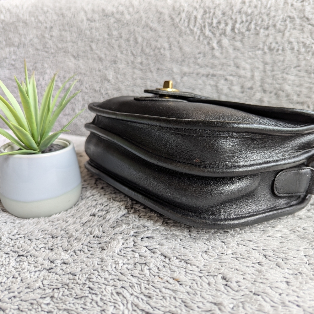 Vintage Coach Leather Prairie Crossbody Bag #9954 - Picture 5 of 6